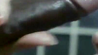 This Mature Woman Needs Two Cocks, One White and One Black.