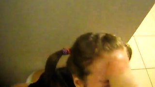 Amber Blank's Blowjob and Facial with a Pyramid Head Costume