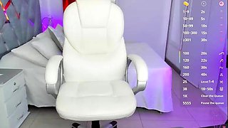 Chubby Brunette Big Boobs Dildo Masturbation