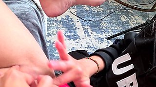 Amateur real small titted party teen slammed in gym class