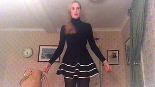 Cumshot amateur MILF suck and jerks dude in the bedroom