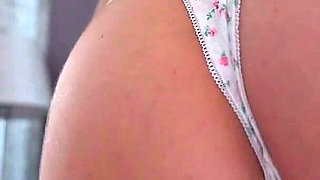 Sexy Panties Try on Haul and Teasing Perfect Ass