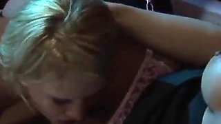 Lesbian love between Eva Angelina and Carly Parker two sluts with big and perky tits enjoy touching and licking their pussy