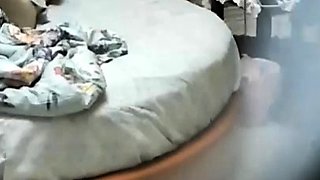 Cute amateur Asian web cam girl teases her great body