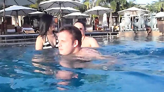 German Student Aneta Huge Natural Tits Threesome & Vibrator Masturbation HD