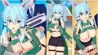 Koikatsu! Sex With Big Tits Anime Girl. 3D CG Erotic Anime Video