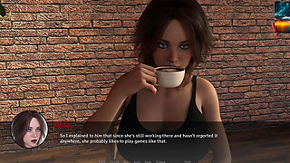 Reunion 17: Jhon Agrees to Steamy Dinner Date with Busty Amy & Rachel - Threesome Tease & Seduction Begins (vn Gameplay)