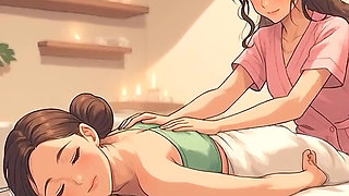 Thai Massage of Uncensored Hentai 18 Years old Horny Mature Women, AI Generated Cartoon content