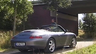 German MILF Amateur Solo Female Outdoor Brunette #2