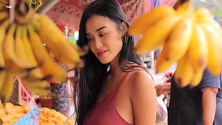 Kahlisas Big Tits Beach Day
