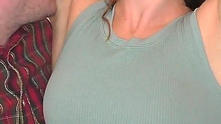 Armpits Worship to Lazy Slave After Quick Workout with Dumbbells