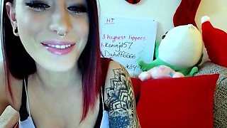 Amateur brunette ariana marie solo toying