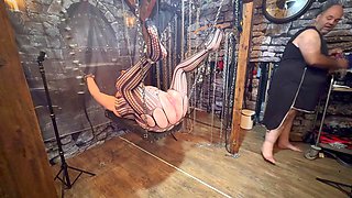 British BBW Kittys Fan Wish Fulfilled: Banana Stuffed in Her Ass and Chocolate D