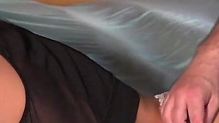 Just the Tip! Fuck My Flossy Thong - It's Ok if You Cum Inside