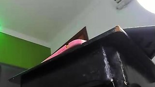 Cute Shemale Solo Webcam Masturbation