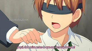 A high sch00l student with his two classmates on a public outingIkkyuu Nyuukon 02 Sub espaol