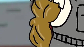 Redneck's Slutty Wife. Cartoon