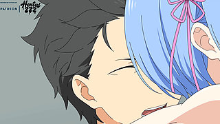 Rezero Rem Big Ass Cowgirl Riding Uncensored Hentai