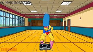 Slut Wife Cheating Cuckold Husband - Animated Hentai Compilation - Simpsons Parody Fairy Tales