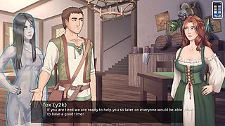 Steamy anime-inspired visual novel with dirty fantasies