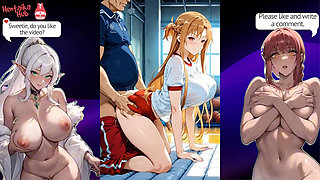 2d hentai compilation with dirty bitch