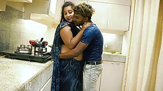 Step Mom Fucked in Kitchen Big Ass Doggy Style Hindi Slang