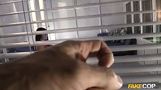 Policeman visits pornstar Jasmine Jae and lives out his sexual desire - faux cop