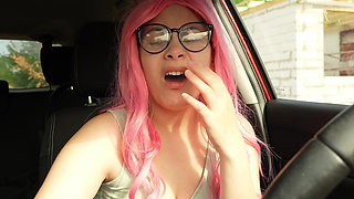 Giantess Story in Car