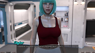 Stranded in Space - Playing and Kissing the Hot Doctor