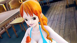 3d วันพีช, วันพีชโรบิ้น, วันพีชกับนามิ