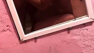 My sister's boyfriend finds me in the shower and we end up