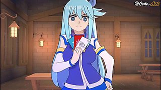 Kazuma Fucks Aqua Challenge