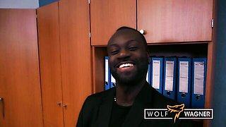 Lena Lay's pussy eating dirt by Wolf Wagner Com