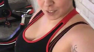 Working Out at the Gym... Cardio Before Weights and Yes I Train 5 Times a Week 2 Hours Each Session