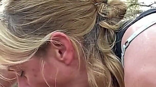 Stop Coming Back From the Beach, Between Trees Blowjob