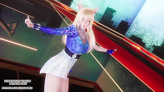 MMD KDA - Ill Show You Ahri Hot Kpop Dance League of Legends Uncensored Hentai