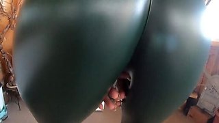 MilfyCalla Takes Leather and Fur: Deep Throat, Cum Play and Camel Toe