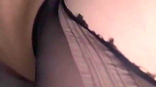 Doggystyle Fuck in Torn Pantyhose