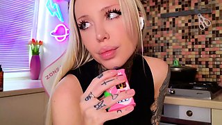 Beautiful Sonya having a horny solo toy masturbation