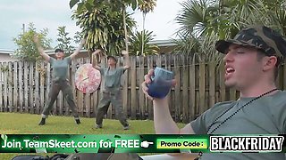 Prurient Callie Black and Dani Blu's deep throat dirt