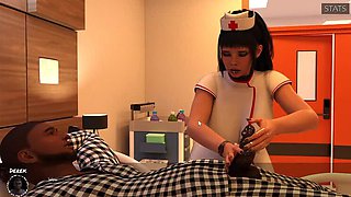 Hot MILF Gets Creampie During Medical Exam - Gameplay Part 3