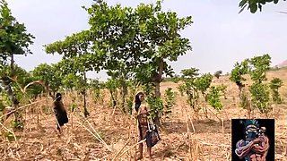 Sexy Petite Muslim Teen in Hijab Gets Dominated by Big Black Cock in Village Outdoors