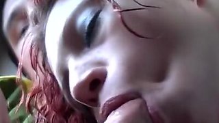 Redhead in anal pick up sex video