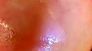 Brunette MILF with big ass bends over for dick