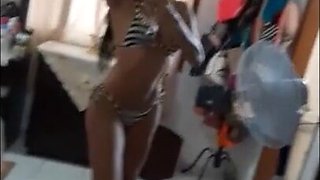 Bony and fabulous Nubile Tgirl bumfuck plumbed