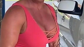 A Little Flashing at the Carwash