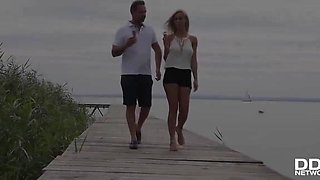Wonderful bombshell exciting sex clip