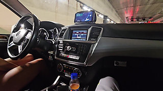 She Takes My Cock in Her Hand While We're Stuck in Traffic on the Highway