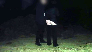In the Dark, He Touches and Slaps My Bum