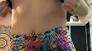 Sexy teen ebony solo toy masturbation